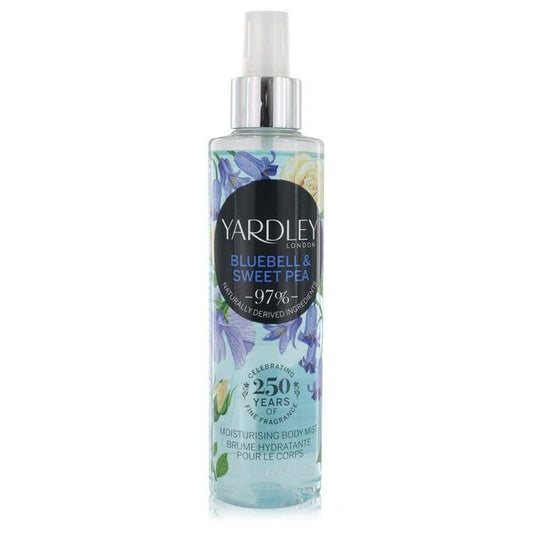 Yardley Bluebell & Sweet Pea Moisturizing Body Mist 6.8 Oz For Women