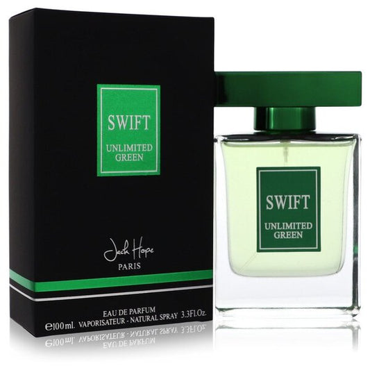 Swift Unlimited Green Eau De Parfum Spray 3.3 Oz For Men