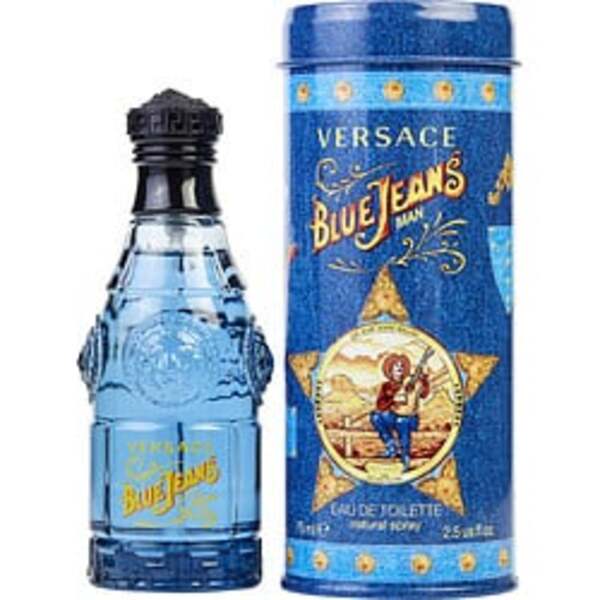 BLUE JEANS by Gianni Versace EDT SPRAY 2.5 OZ (NEW PACKAGING) For Men