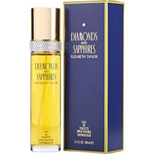 DIAMONDS & SAPPHIRES by Elizabeth Taylor EDT SPRAY 3.3 OZ For Women