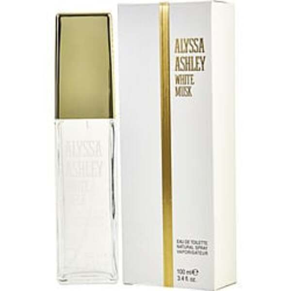 ALYSSA ASHLEY WHITE MUSK by Alyssa Ashley EDT SPRAY 3.4 OZ For Women