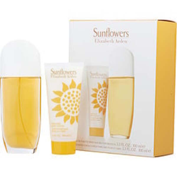 SUNFLOWERS by Elizabeth Arden EDT SPRAY 3.3 OZ & BODY LOTION 3.3 OZ For Women