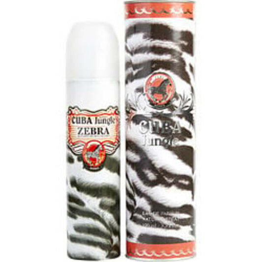 CUBA JUNGLE ZEBRA by Cuba EAU DE PARFUM SPRAY 3.3 OZ For Women