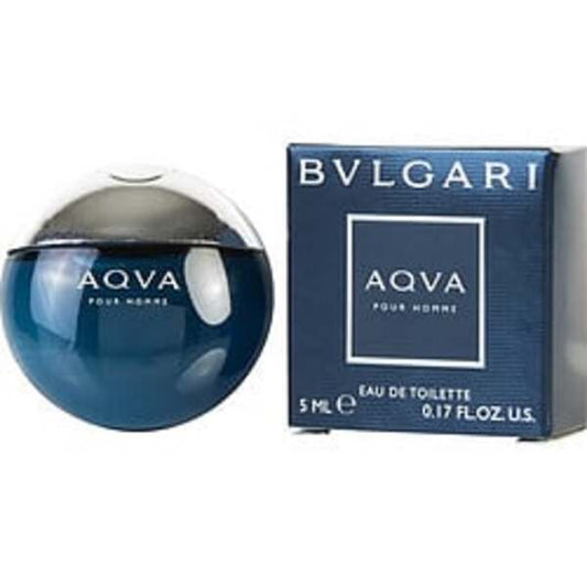 BVLGARI AQUA by Bvlgari EDT 0.17 OZ MINI For Men