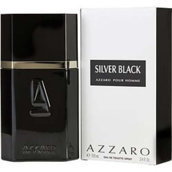 AZZARO SILVER BLACK by Azzaro EDT SPRAY 3.4 OZ For Men