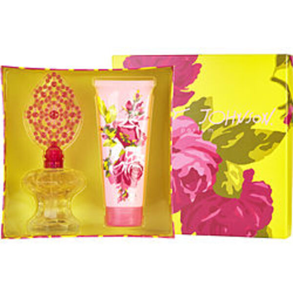 BETSEY JOHNSON by Betsey Johnson EAU DE PARFUM SPRAY 3.4 OZ & BODY LOTION 6.7 OZ For Women