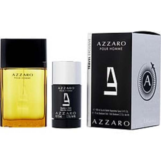 AZZARO by Azzaro EDT SPRAY 3.4 OZ & FREE DEODORANT STICK 2.25 OZ (TRAVEL OFFER) For Men