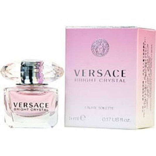 VERSACE BRIGHT CRYSTAL by Gianni Versace EDT 0.17 OZ MINI For Women