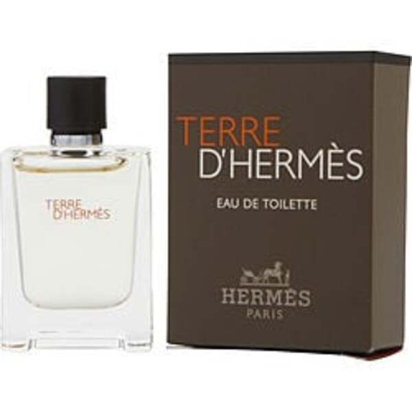 TERRE D'HERMES by Hermes EDT 0.17 OZ MINI For Men