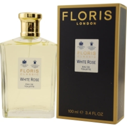 FLORIS WHITE ROSE by Floris EDT SPRAY 3.4 OZ For Women