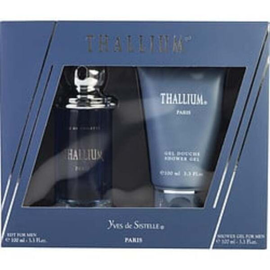 THALLIUM by Jacques Evard EDT SPRAY 3.3 OZ & SHOWER GEL 3.3 OZ For Men