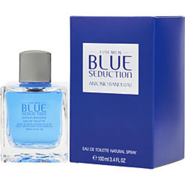 BLUE SEDUCTION by Antonio Banderas EDT SPRAY 3.4 OZ For Men