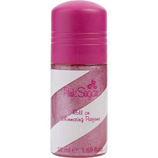 PINK SUGAR by Aquolina SHIMMERING PERFUME ROLL-ON 1.7 OZ For Women