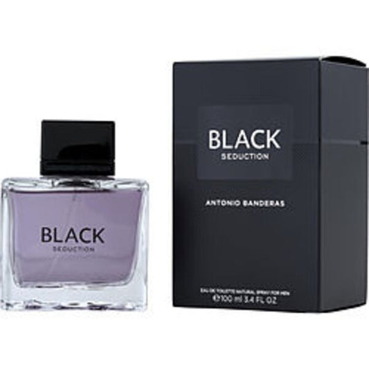 BLACK SEDUCTION by Antonio Banderas EDT SPRAY 3.4 OZ For Men