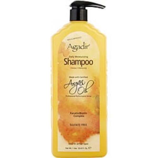 AGADIR by Agadir ARGAN OIL DAILY MOISTURIZING SHAMPOO SULFATE FREE 33.8 OZ For Anyone