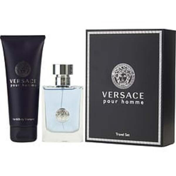 VERSACE SIGNATURE by Gianni Versace EDT SPRAY 1.7 OZ & HAIR AND BODY SHAMPOO 3.4 OZ (TRAVEL OFFER) For Men