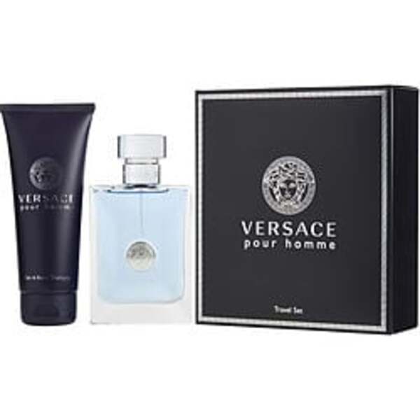 VERSACE SIGNATURE by Gianni Versace EDT SPRAY 3.4 OZ & HAIR AND BODY SHAMPOO 3.4 OZ (TRAVEL OFFER) For Men