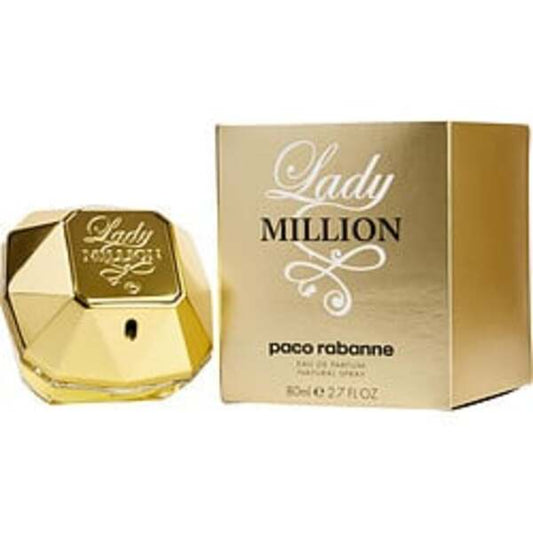 PACO RABANNE LADY MILLION by Paco Rabanne EAU DE PARFUM SPRAY 2.7 OZ For Women