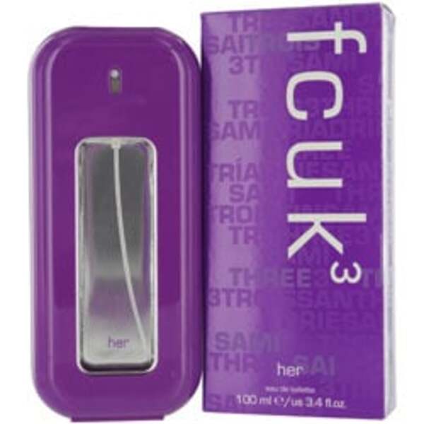 FCUK 3 by French Connection EDT SPRAY 3.4 OZ For Women