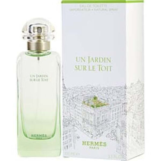 UN JARDIN SUR LE TOIT by Hermes EDT SPRAY 3.3 OZ For Women