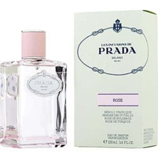 PRADA LES INFUSIONS DE ROSE by Prada EAU DE PARFUM SPRAY 3.4 OZ For Women