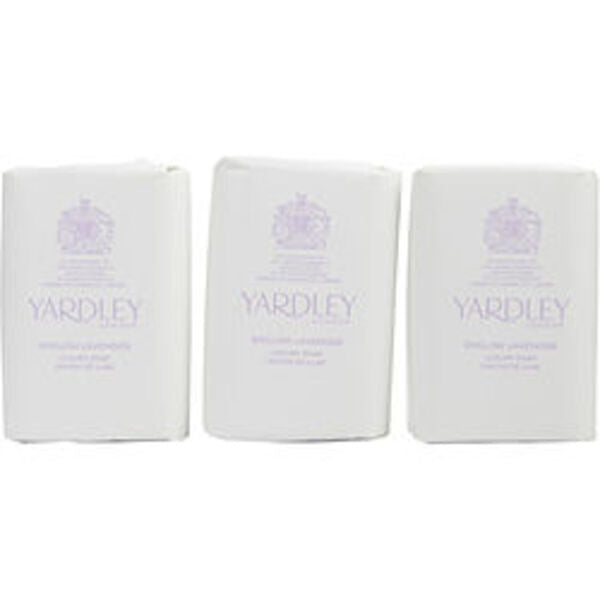 YARDLEY by Yardley ENGLISH LAVENDER LUXURY SOAPS 3x3.5 OZ EACH For Women