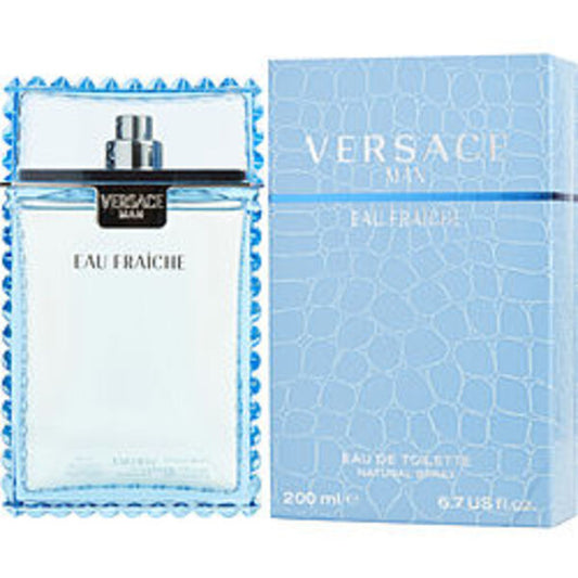 VERSACE MAN EAU FRAICHE by Gianni Versace EDT SPRAY 6.7 OZ For Men