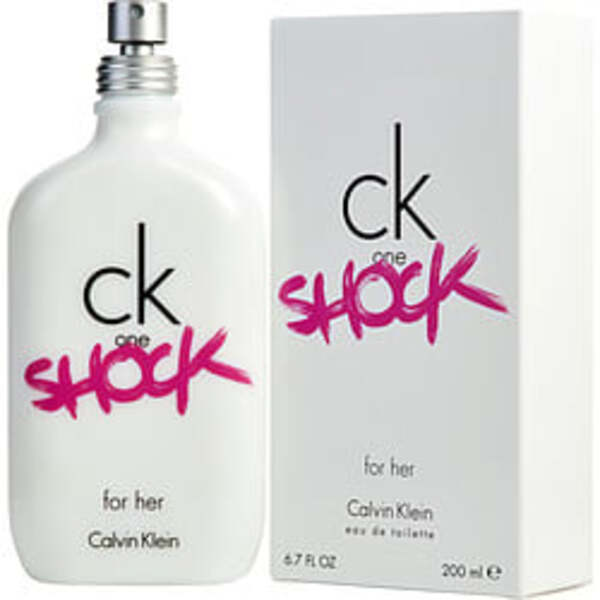 CK ONE SHOCK by Calvin Klein EDT SPRAY 6.7 OZ For Women