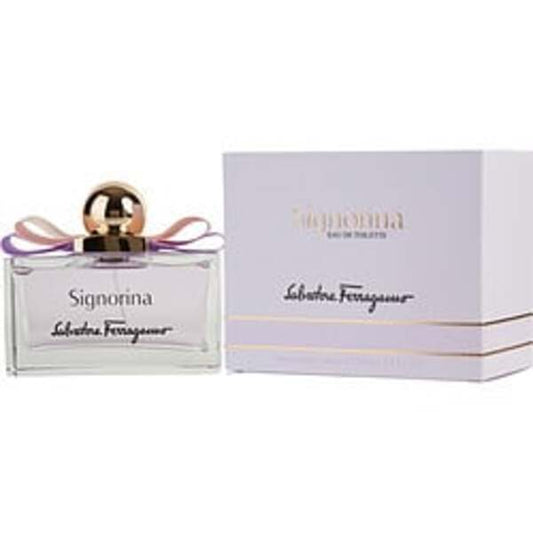 SIGNORINA by Salvatore Ferragamo EDT SPRAY 3.4 OZ For Women