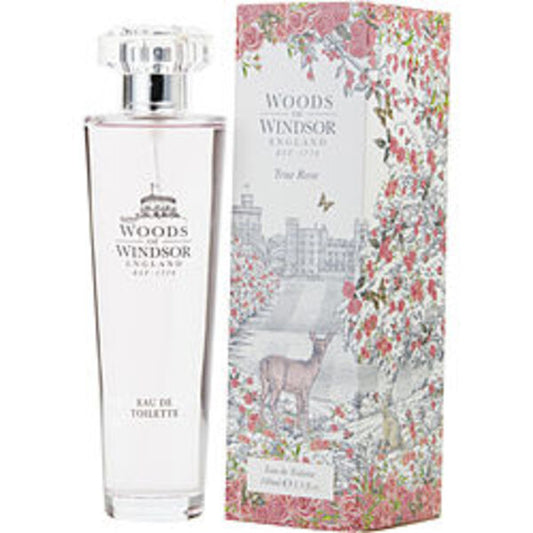 WOODS OF WINDSOR TRUE ROSE by Woods of Windsor EDT SPRAY 3.3 OZ For Women