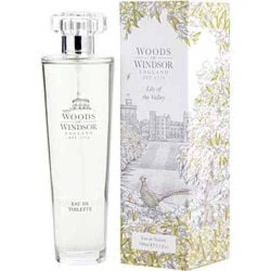 WOODS OF WINDSOR LILY OF THE VALLEY by Woods of Windsor EDT SPRAY 3.3 OZ For Women