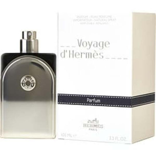 VOYAGE D'HERMES by Hermes PARFUM REFILLABLE SPRAY 3.3 OZ For Anyone