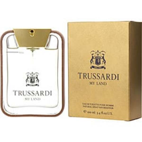 TRUSSARDI MY LAND by Trussardi EDT SPRAY 3.4 OZ For Men