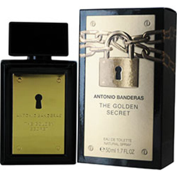 ANTONIO BANDERAS THE GOLDEN SECRET by Antonio Banderas EDT SPRAY 1.7 OZ For Men