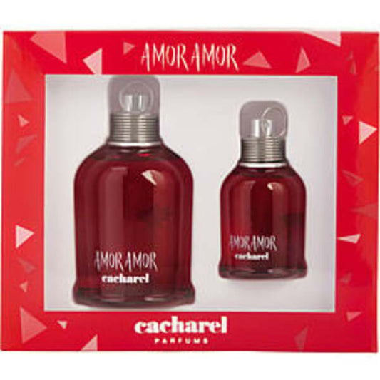 AMOR AMOR by Cacharel EDT SPRAY 3.4 OZ & EDT SPRAY 1 OZ For Women