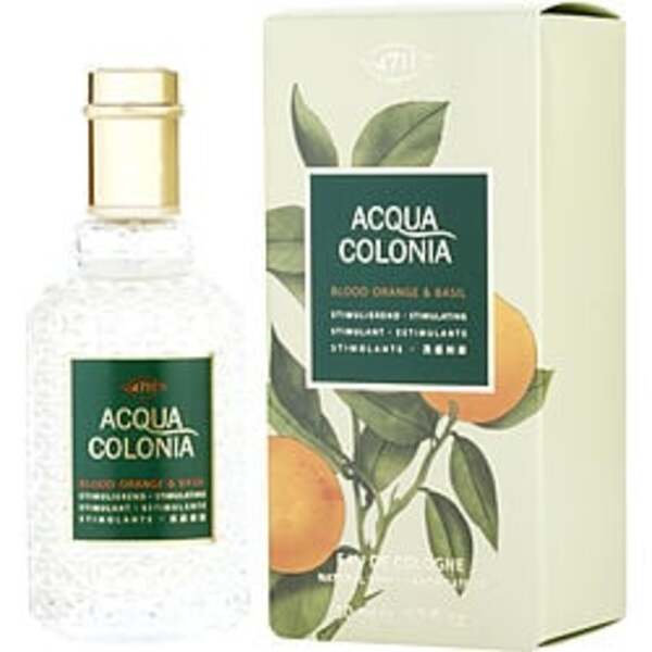 4711 ACQUA COLONIA BLOOD ORANGE & BASIL by 4711 EAU DE COLOGNE SPRAY 1.7 OZ For Women