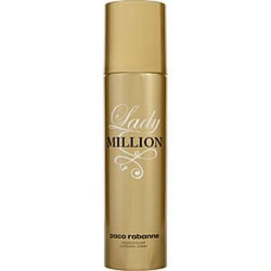 PACO RABANNE LADY MILLION by Paco Rabanne DEODORANT SPRAY 5 OZ For Women