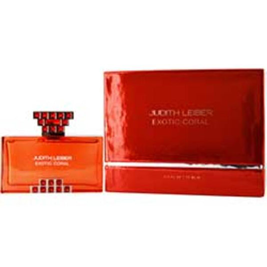 JUDITH LEIBER EXOTIC CORAL by Judith Leiber EAU DE PARFUM SPRAY 2.5 OZ For Women