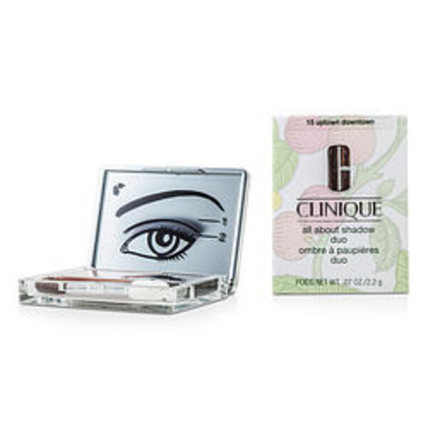 CLINIQUE by Clinique All About Shadow Duo - # 15 Uptown Downtown  --2.2g/0.07oz For Women