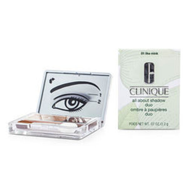 CLINIQUE by Clinique All About Shadow Duo - # 01 Like Mink  --2.2g/0.07oz For Women