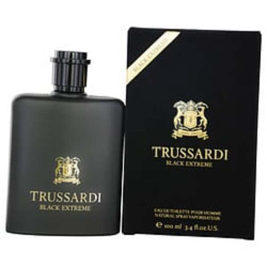 TRUSSARDI BLACK EXTREME by Trussardi EDT SPRAY 3.4 OZ For Men