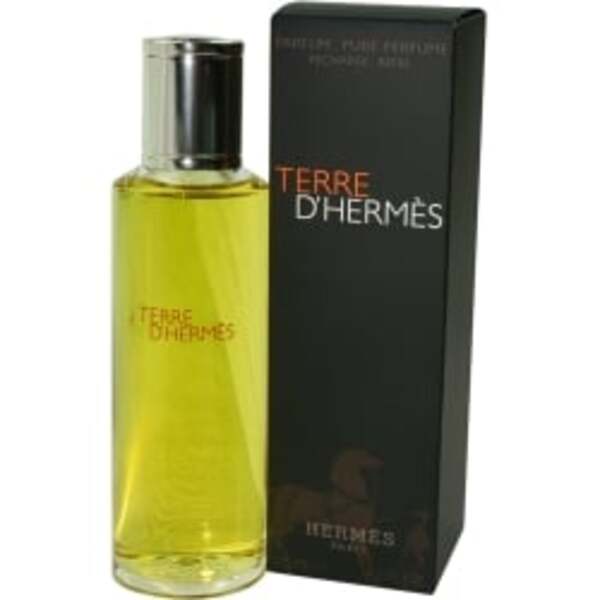 TERRE D'HERMES by Hermes PARFUM REFILL 4.2 OZ For Men