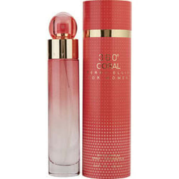 PERRY ELLIS 360 CORAL by Perry Ellis EAU DE PARFUM SPRAY 3.4 OZ For Women