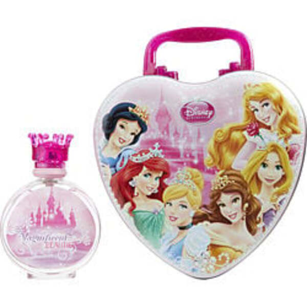 DISNEY PRINCESS by Disney EDT SPRAY 3.4 OZ & METAL LUNCH BOX For Women