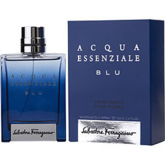 ACQUA ESSENZIALE BLU by Salvatore Ferragamo EDT SPRAY 3.4 OZ For Men