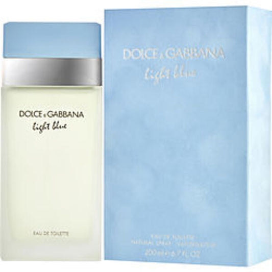 D & G LIGHT BLUE by Dolce & Gabbana EDT SPRAY 6.7 OZ For Women