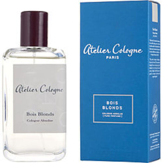 ATELIER COLOGNE by Atelier Cologne BOIS BLONDS COLOGNE ABSOLUE PURE PERFUME 3.3 OZ WITH REMOVABLE SPRAY PUMP For Anyone