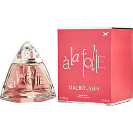 MAUBOUSSIN A LA FOLIE by Mauboussin EAU DE PARFUM SPRAY 3.3 OZ For Women