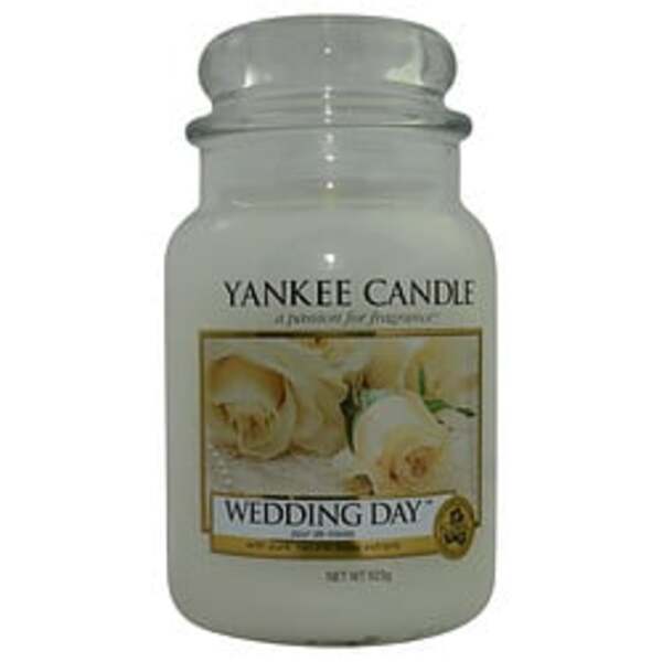 YANKEE CANDLE by Yankee Candle WEDDING DAY SCENTED LARGE JAR 22 OZ For Anyone