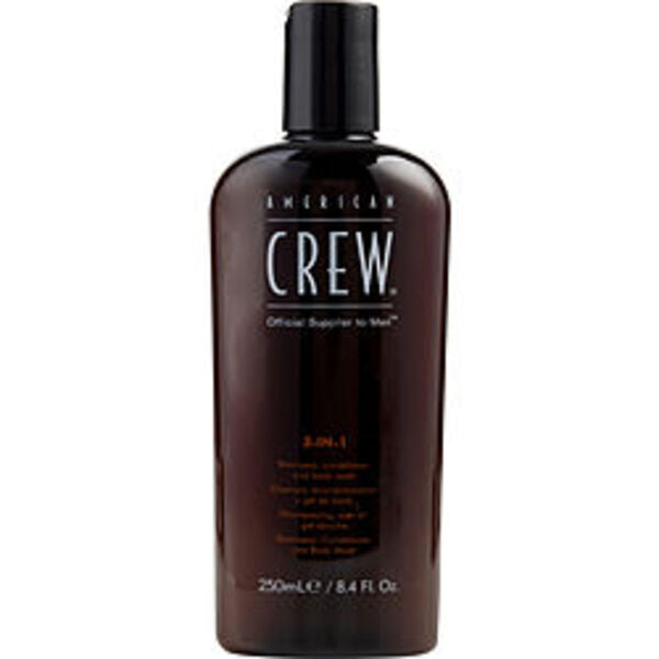 AMERICAN CREW by American Crew 3 IN 1 (SHAMPOO, CONDITIONER, BODY WASH) 8.4 OZ For Men